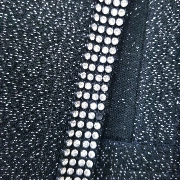 American Vintage Karlana Knit Wear Metallic Rhinestone Vest - Picture 12 of 12